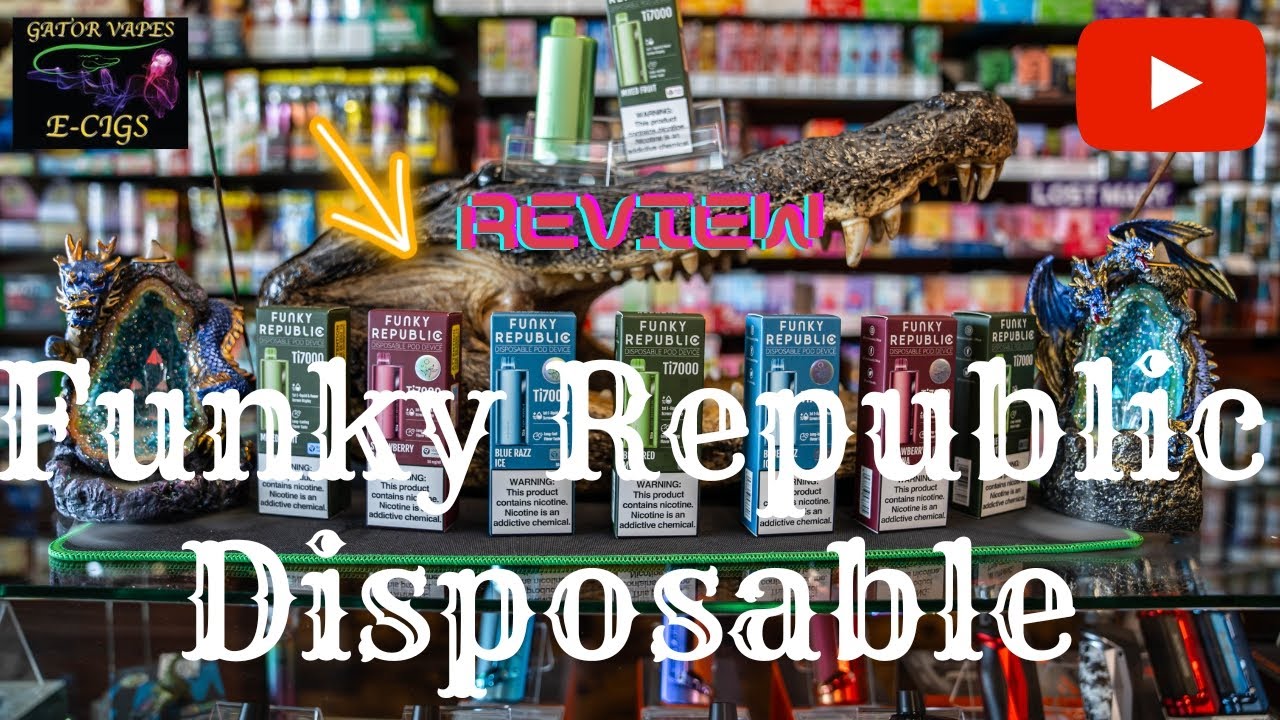 Funky Republic Disposable - Gator Vapes