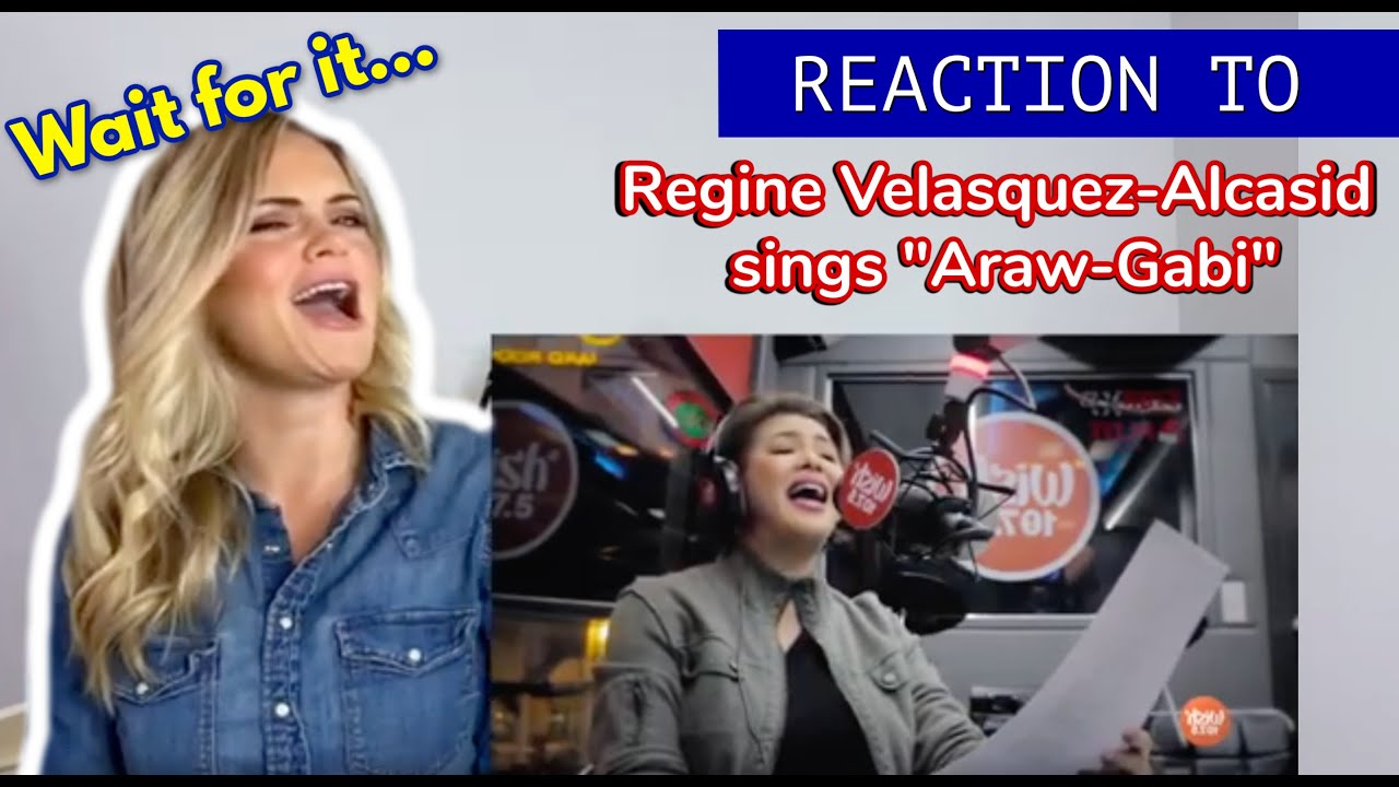 Voice Teacher Reacts to Regine Velasquez-Alcasid sings 