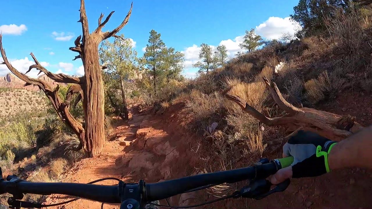 Mountain Biking In Sedona Arizona Templeton and Slim Shady trail