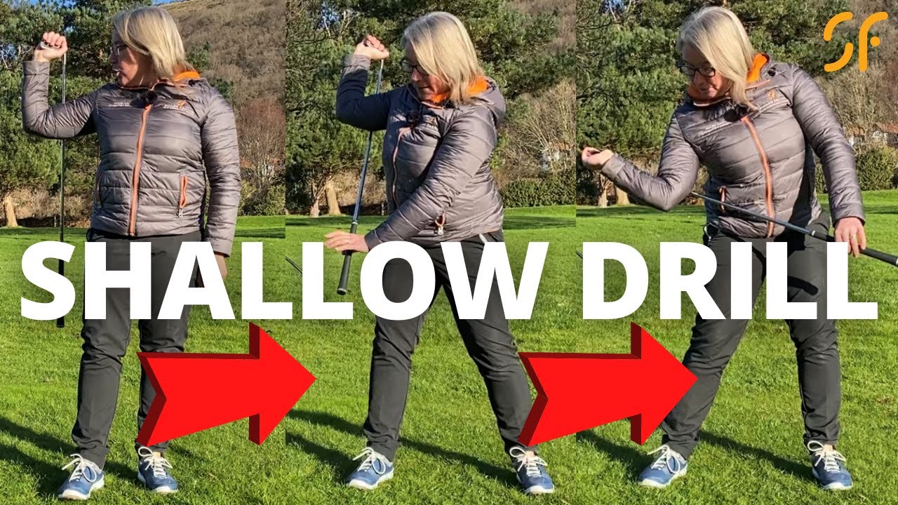 How to SHALLOW THE GOLF CLUB