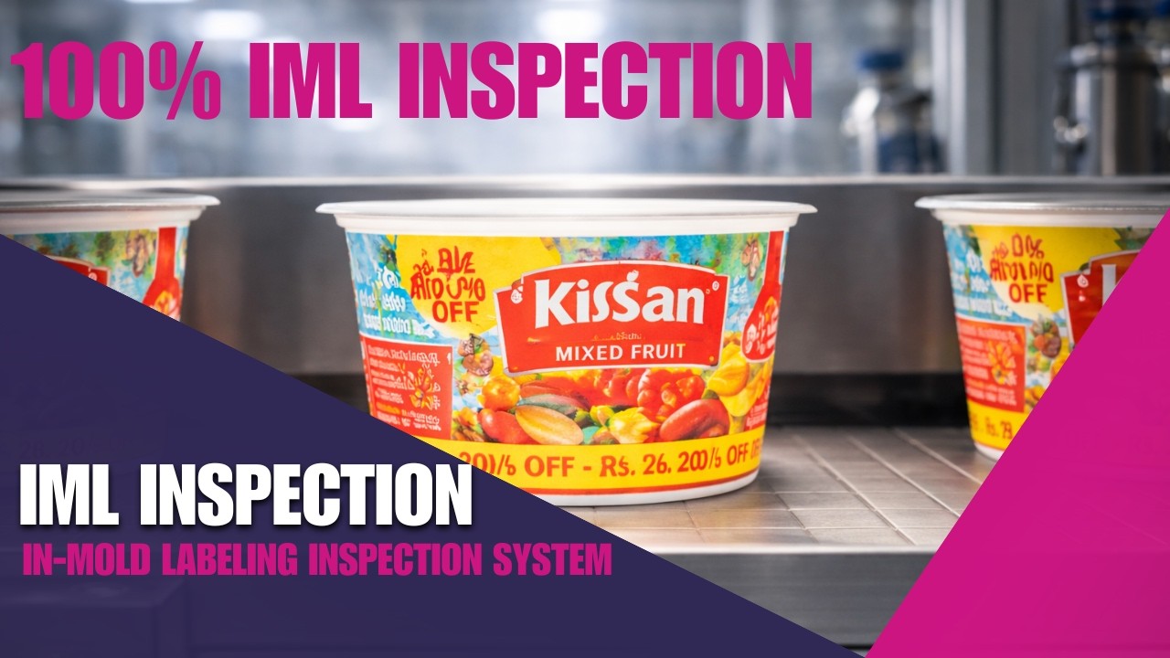 Optomech's In-Mold Labeling Inspection System