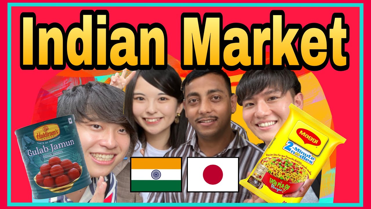 Foreign Students' Reaction to Indian Market in Japan!!