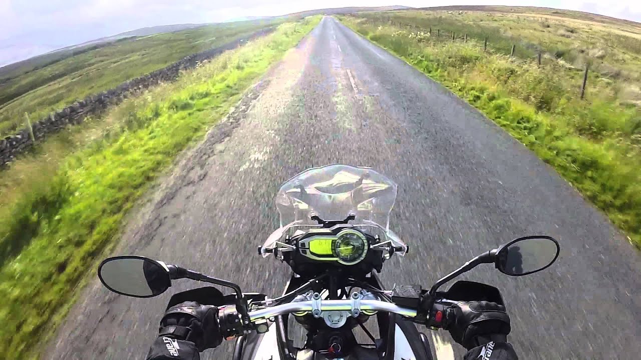 Part of a Motorcycle ride over the north Pennines .