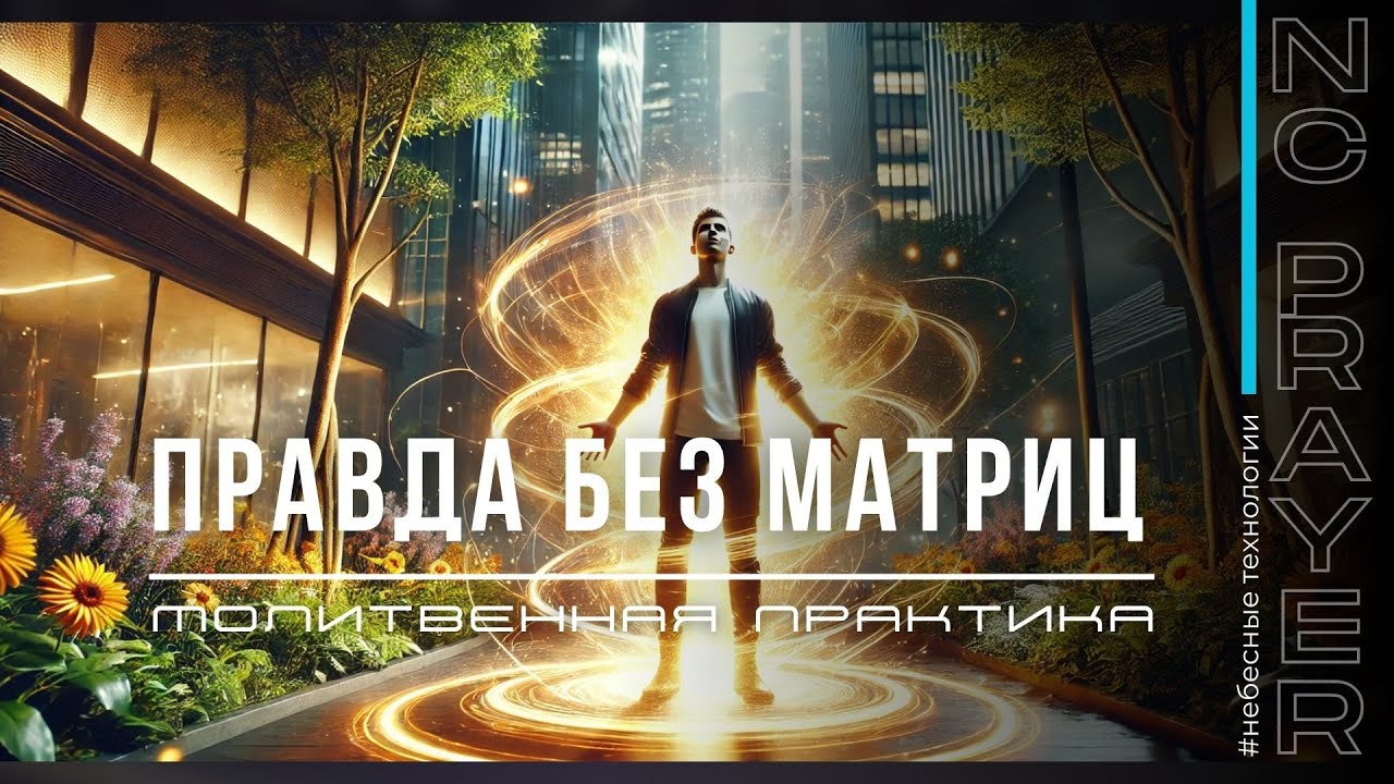 ПРАВДА БЕЗ МАТРИЦ ✦ МОЛИТВА ✦ Андрей Яковишин ✦ @НЕБЕСНАЯ ЦИВИЛИЗАЦИЯ ✦ Молитвенная Практика​