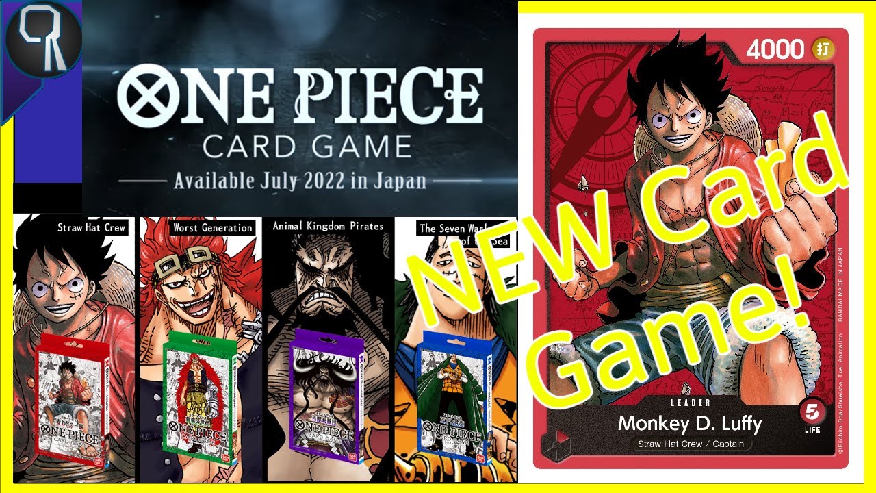 One Piece Card Game 2022! Everything We Know So Far Bandai's New TCG