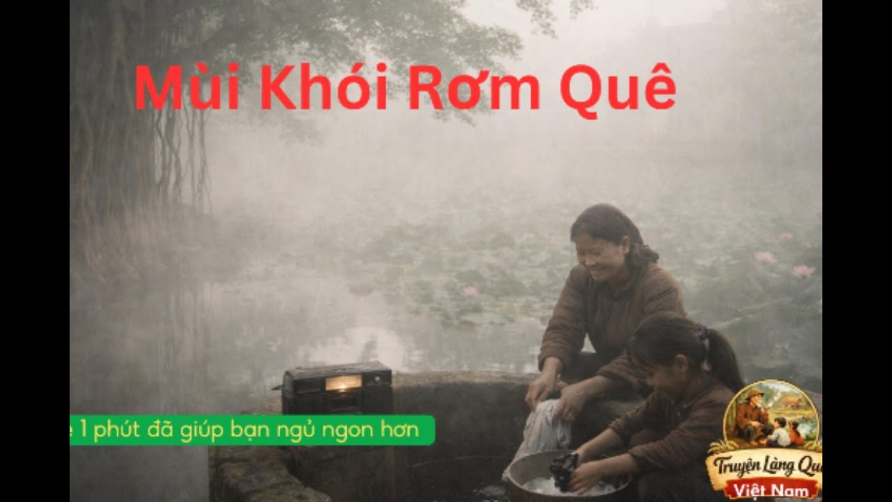 Truyện ngắn hay về thời bao cấp: Mùi Khói Rơm Quê (Giọng đọc truyền cảm đưa bạn vào giấc ngủ)