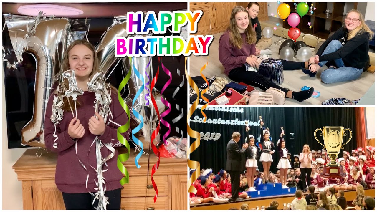 Mein 14. Geburtstag 🍀 🎈🎁 Geschenke auspacken und Tanz Turnier 🏆