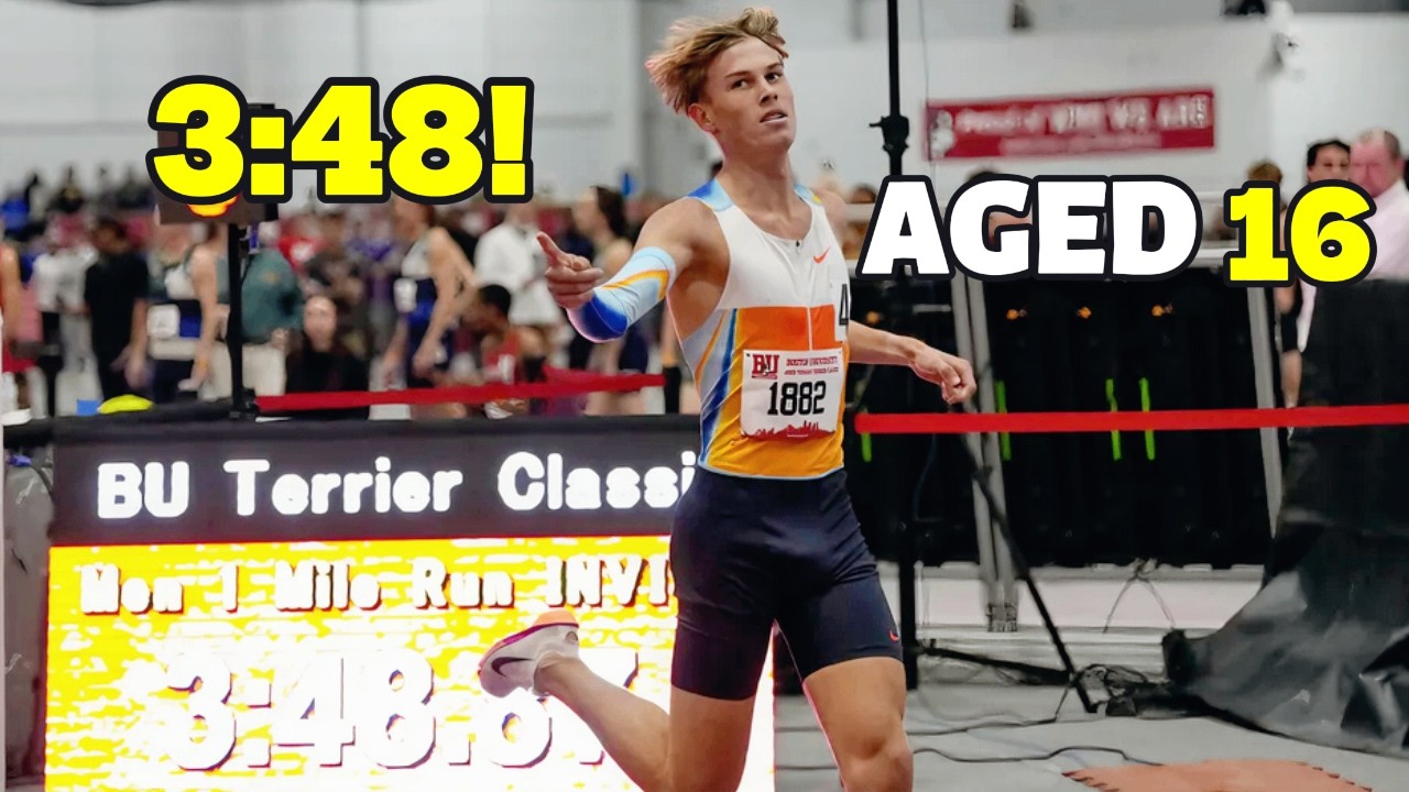 Sam Ruthe SHOCKS The WORLD! 16 Year Old Runs 