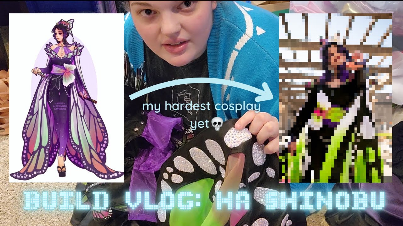 Cosplay Build Vlog: HA Shinobu!