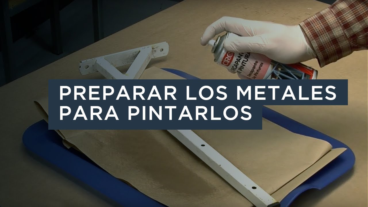 Limpiar y preparar los metales para pintarlos - CRC