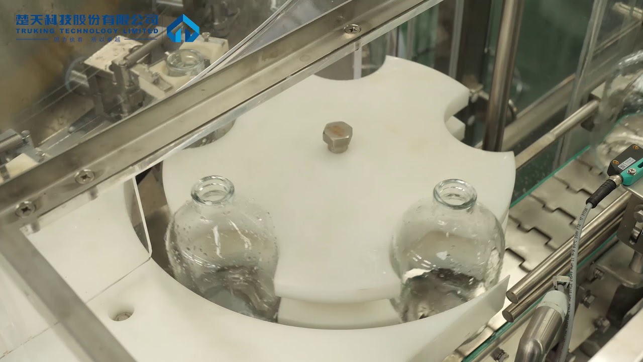 Truking Glass Bottle infusion line with Oxgen control
