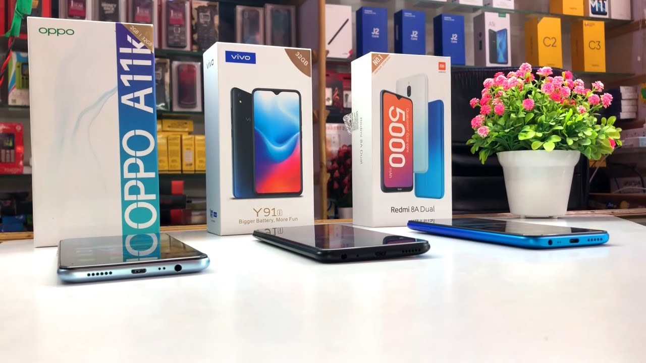 Oppo A11k vs Vivo Y91i vs Redmi 8a Dual