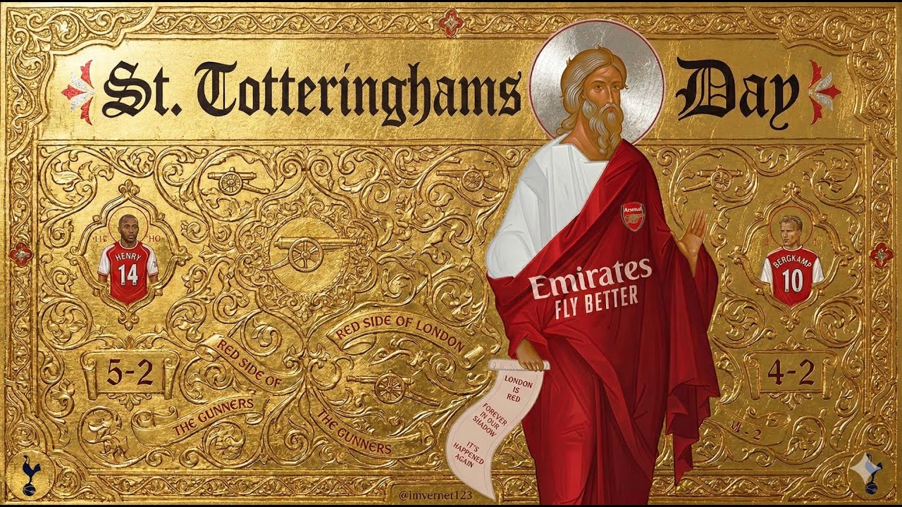 Happy St. Totteringhams Day + Chelsea game Discussion