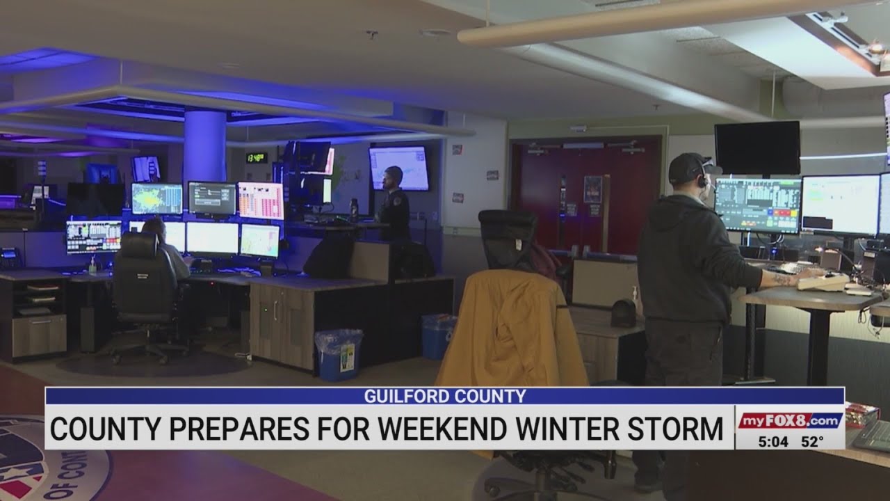 Guilford County prepares for winter storm over weekend