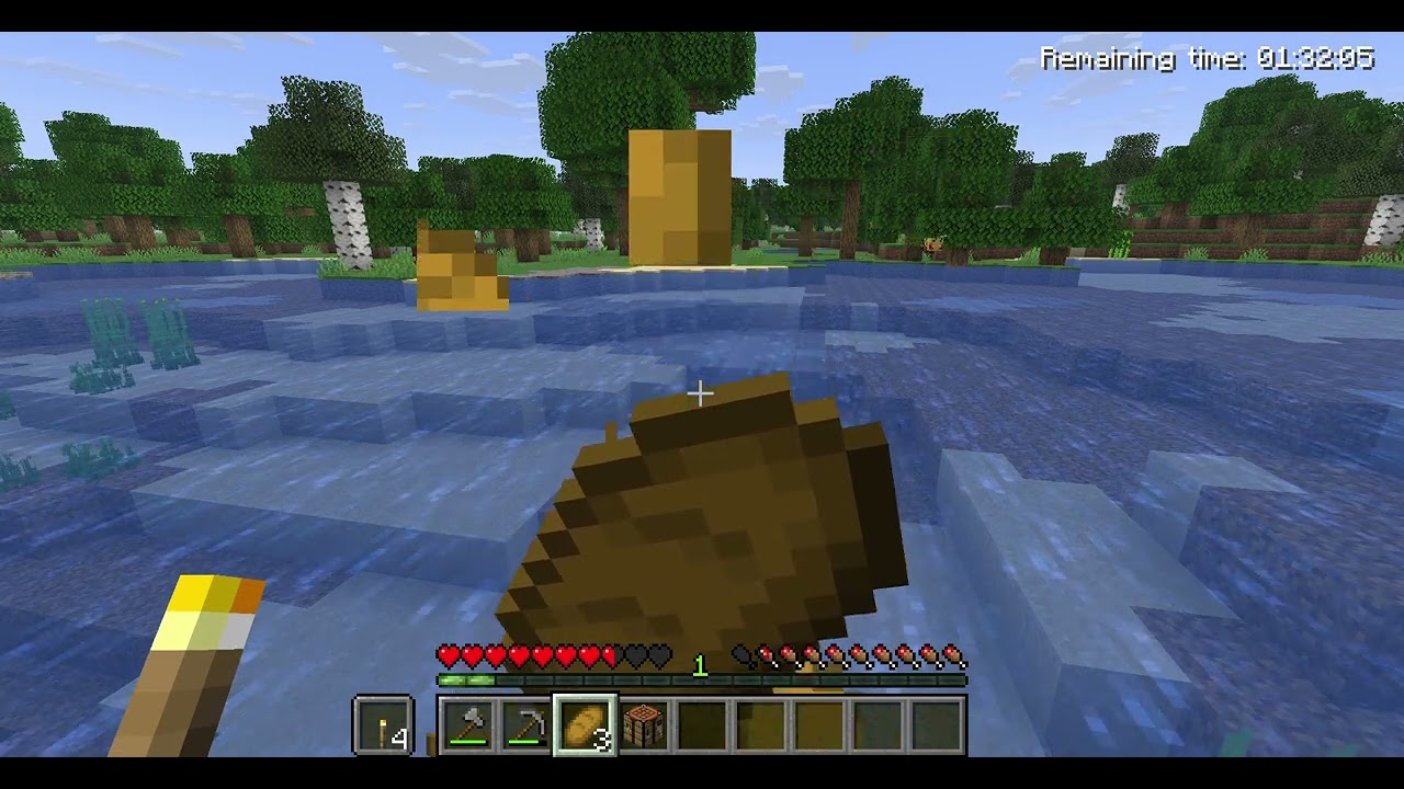 Minecraft vanilla but I died in the last and I quitted / Minecraft