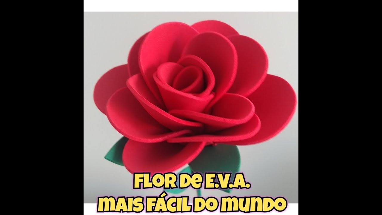 Flor de E.V.A. SEM FRISADOR