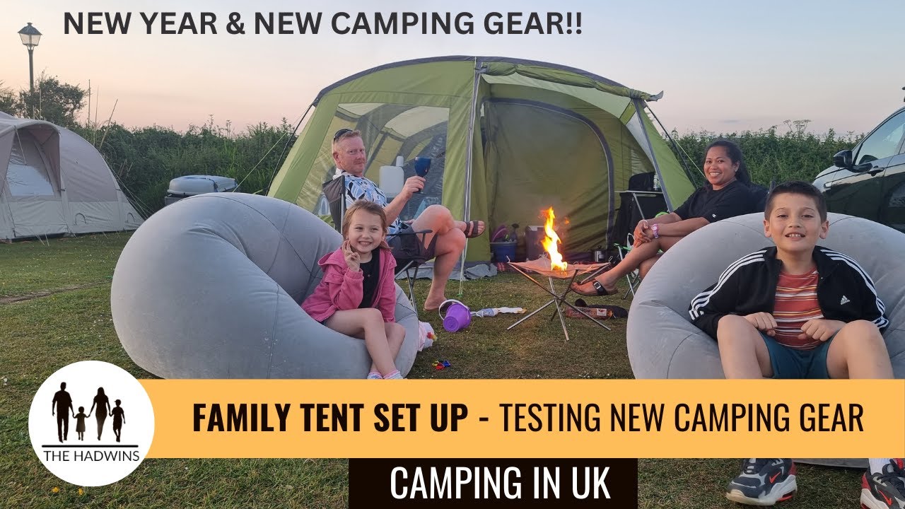 Family Camping | New Camping Gear Tested, Tips & Tent Set Up