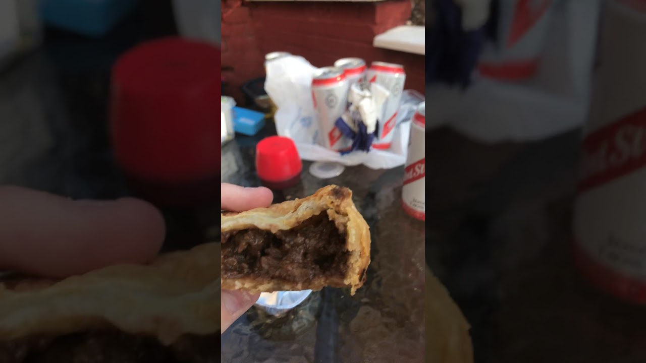 An Erotic Dancing Kilmarnock Pie F.K.A Killie Pie on a hot summers day