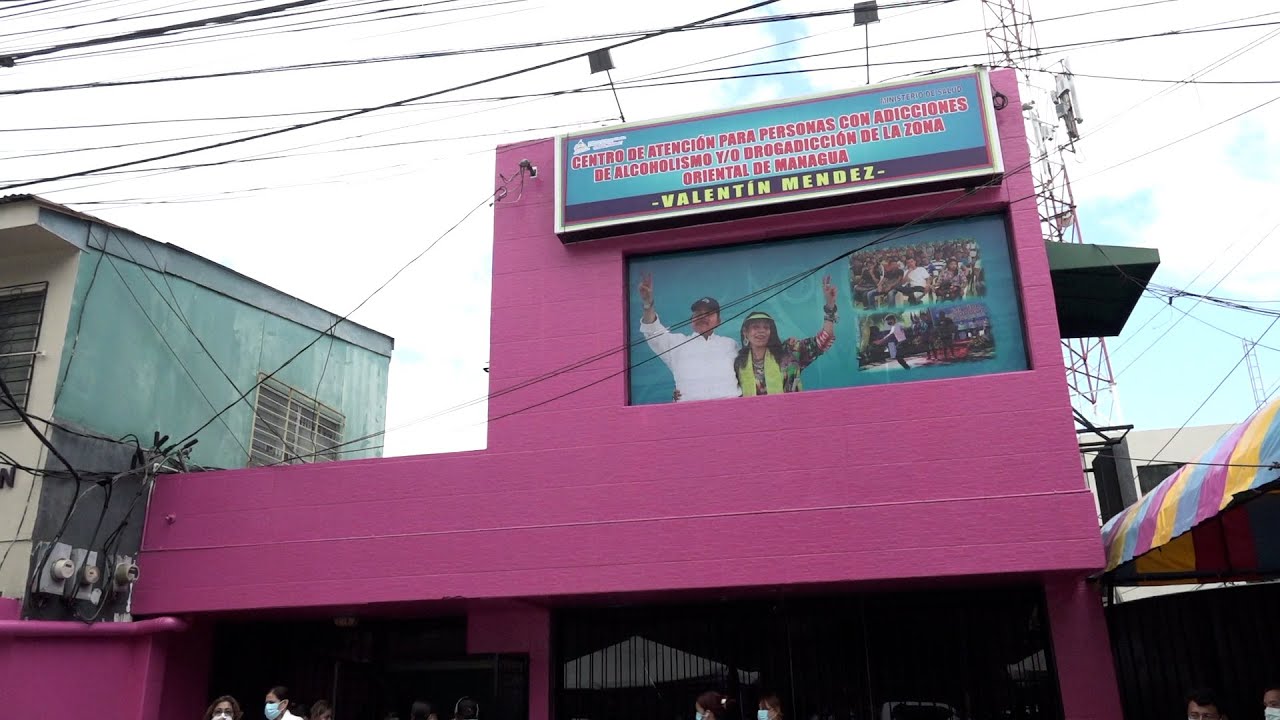 Managua cuenta con nuevo Centro de Atención para Personas con Adicciones