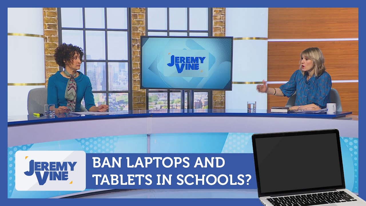 Ban laptops and tablets in school? Feat. Katharine Birbalsingh & Tessa Dunlop | Jeremy Vine