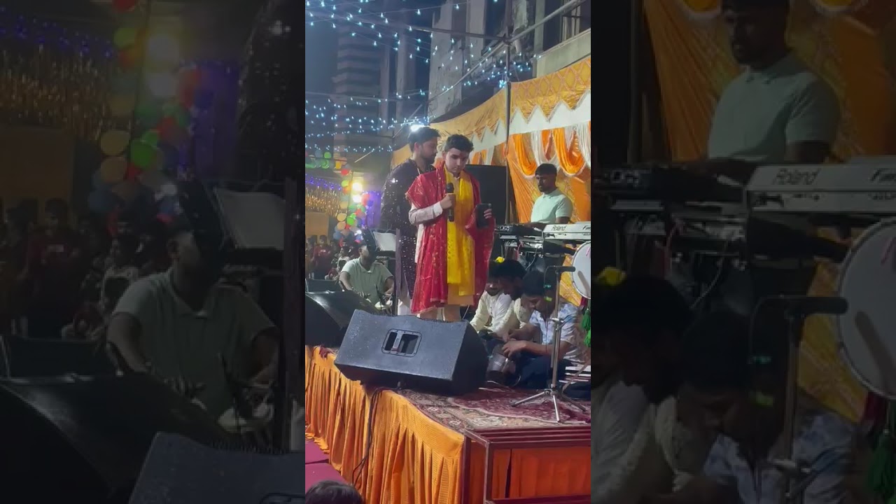 Last night jagran Jashan ladla with Aditya mani ji 