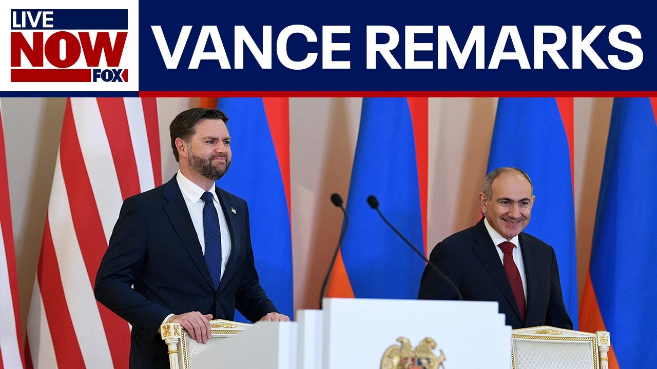 FULL REMARKS: VP Vance holds press conference with Armenia's PM