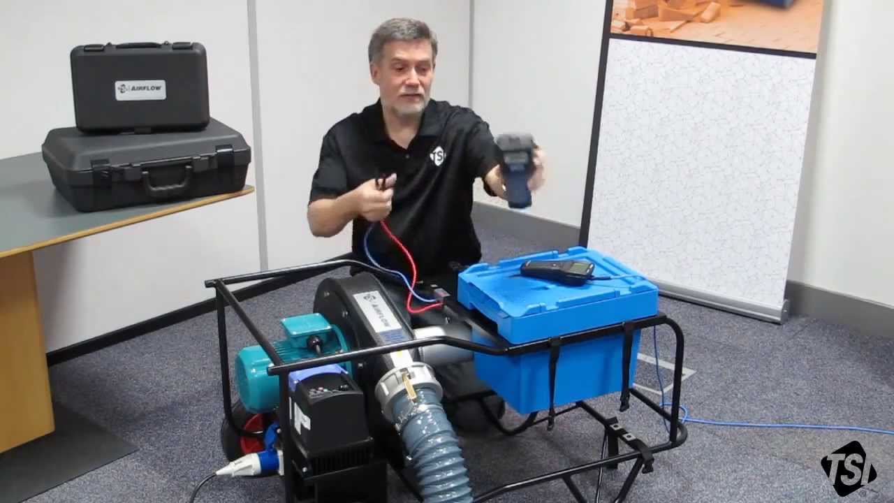 Operating the TSI Panda Duct Leakage Tester