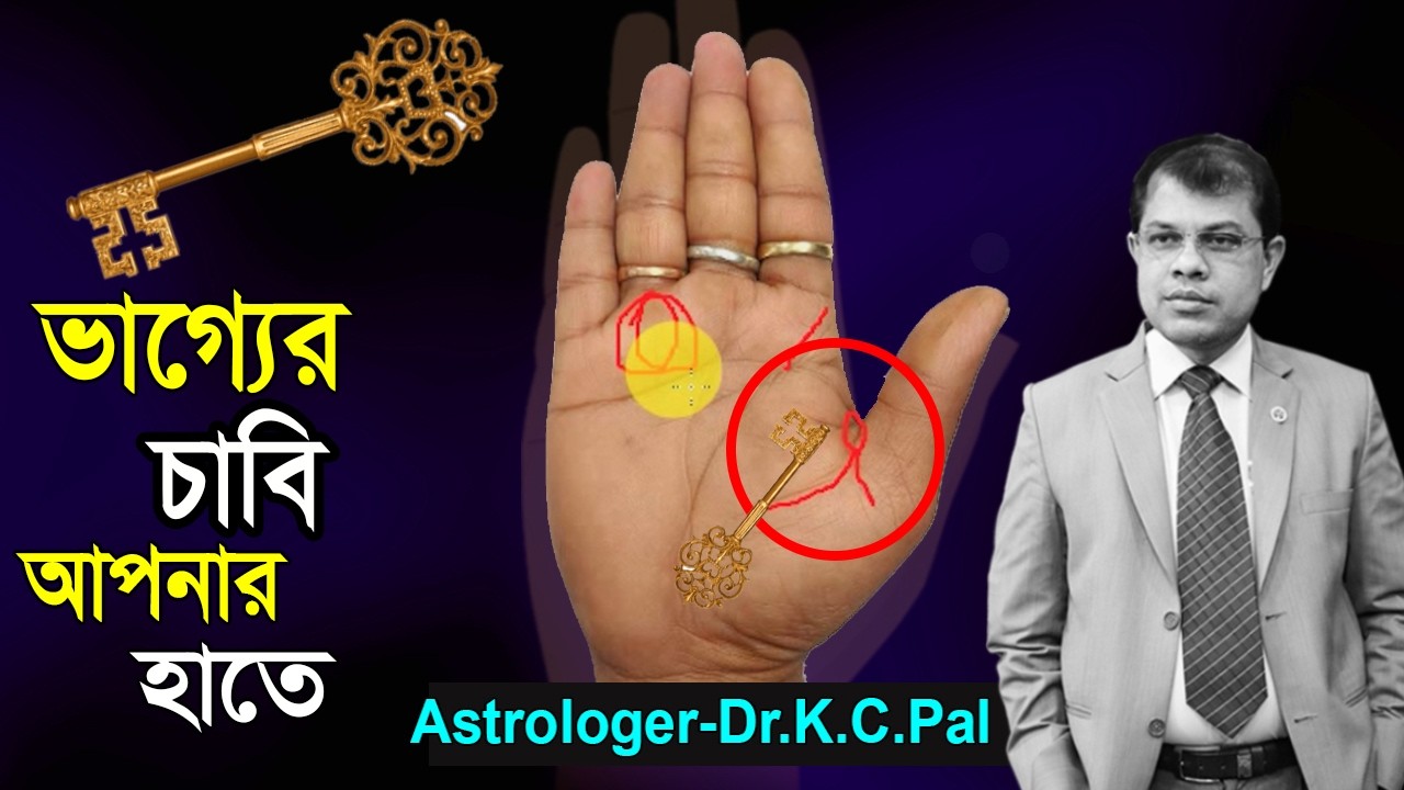 ভাগ্যের চাবি আপনার হাতে। The key to fate is in your hands। Astrology। Astrologer-Dr.K.C.Pal