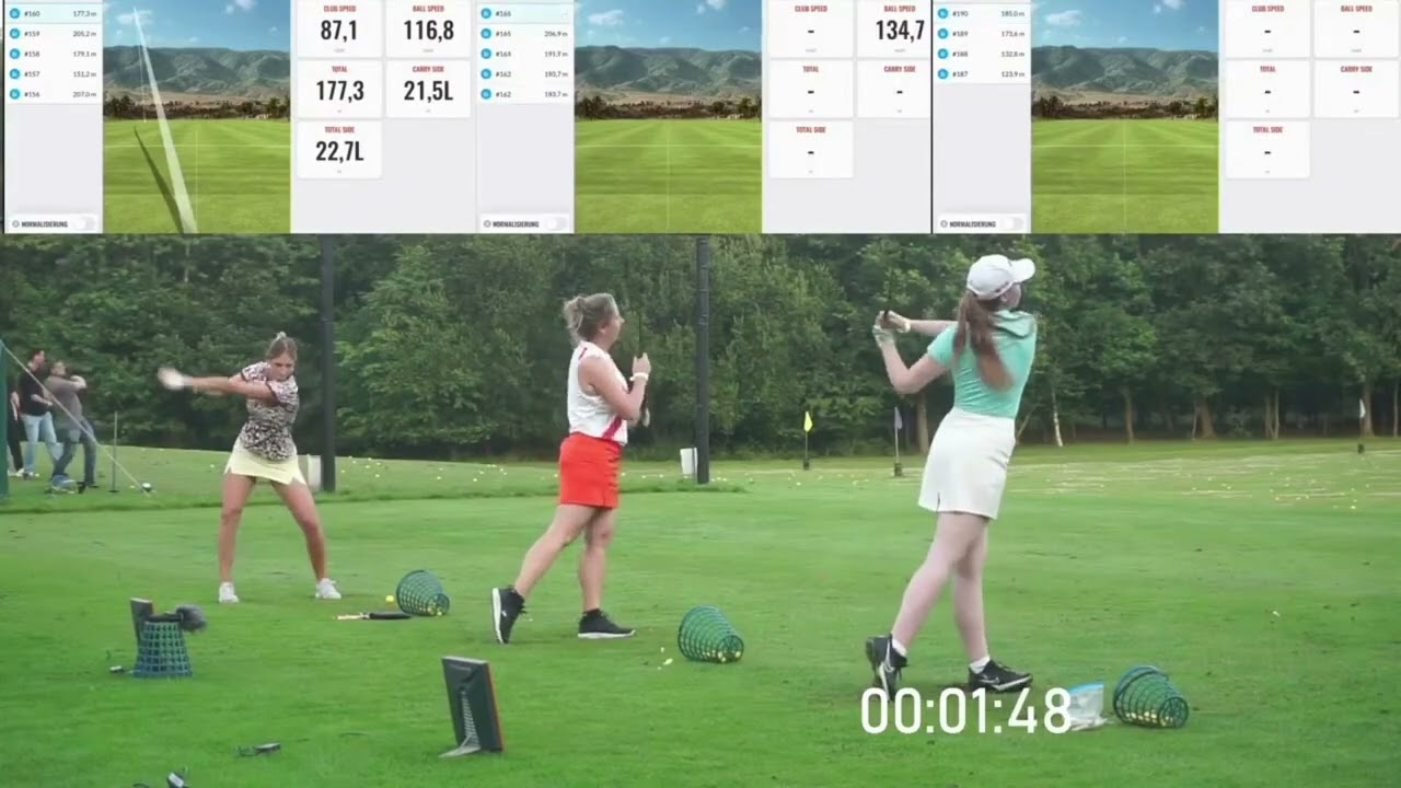 🏌️‍♀️ Finale Damen – AGC Open Long Drive Championship 2025 | Party @ The Range