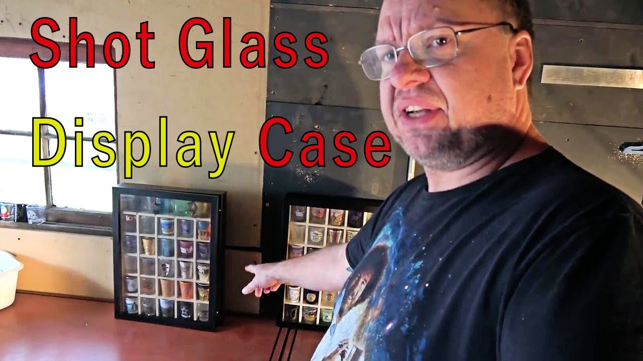 Shot Glass Display Case