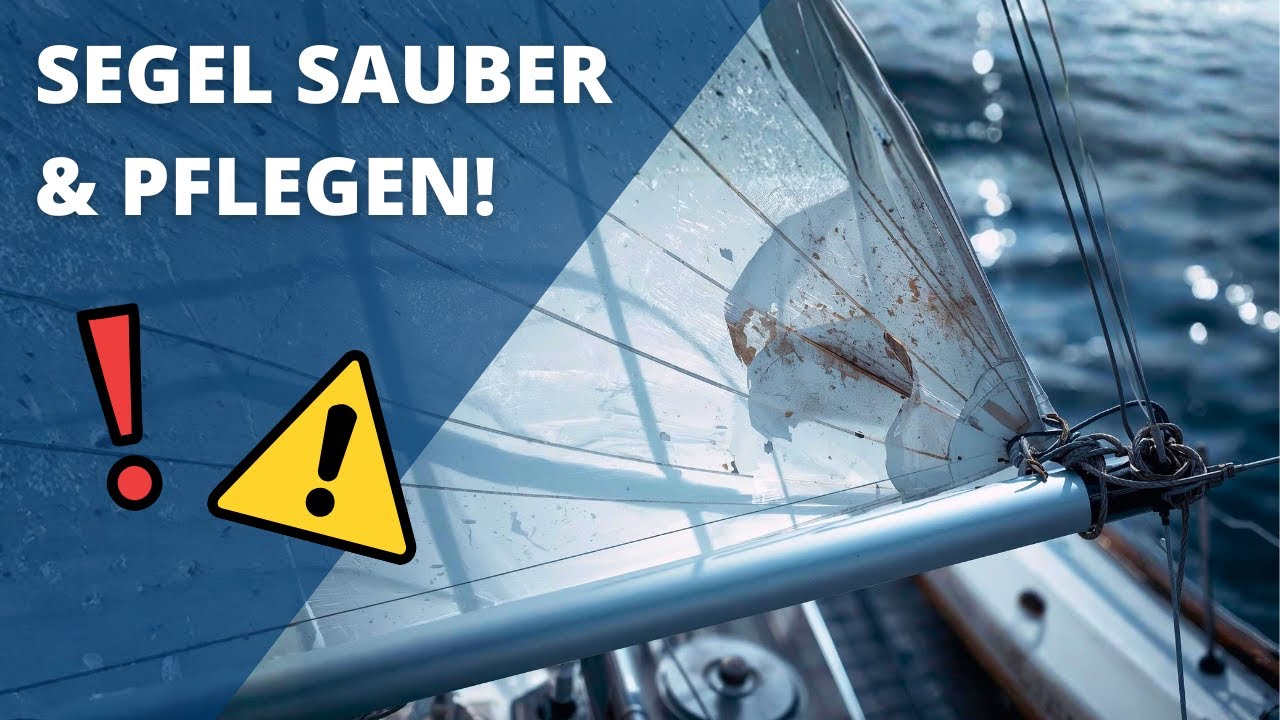 Segelreinigung – So wäschst du deine Segel richtig + häufige Fehler vermeiden