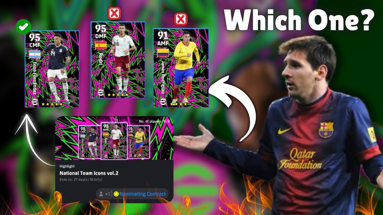 Лучший игрок по номинальному контракту из набора National Icons Vol 2 в eFootball 2026