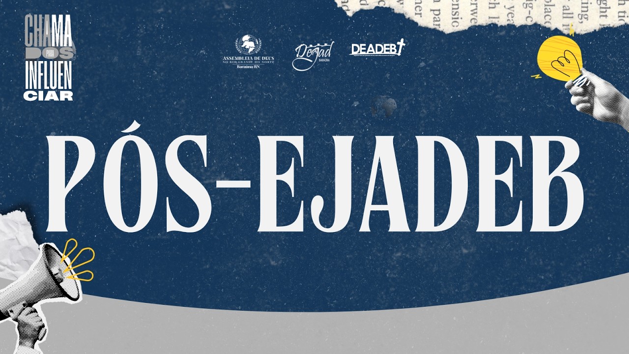 Culto de Mocidade - Pós EJADB | 22/02/2026 - AO VIVO