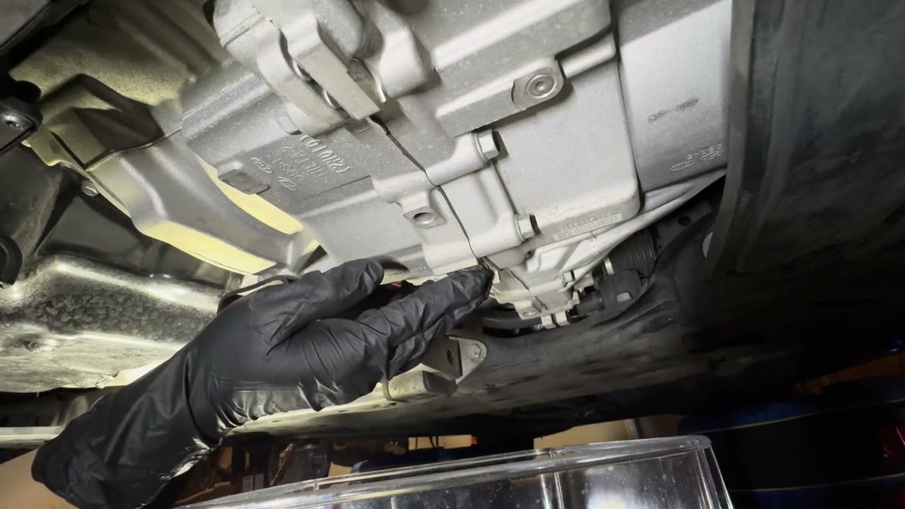 changing dct gear oil fluid on a 2022 elantra n