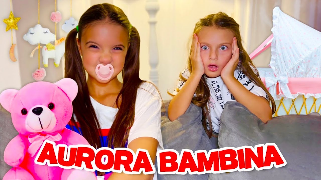 AURORA &Egrave; DIVENTATA una BAMBINA PICCOLA &bull;Ep 1&bull; 🍼👧