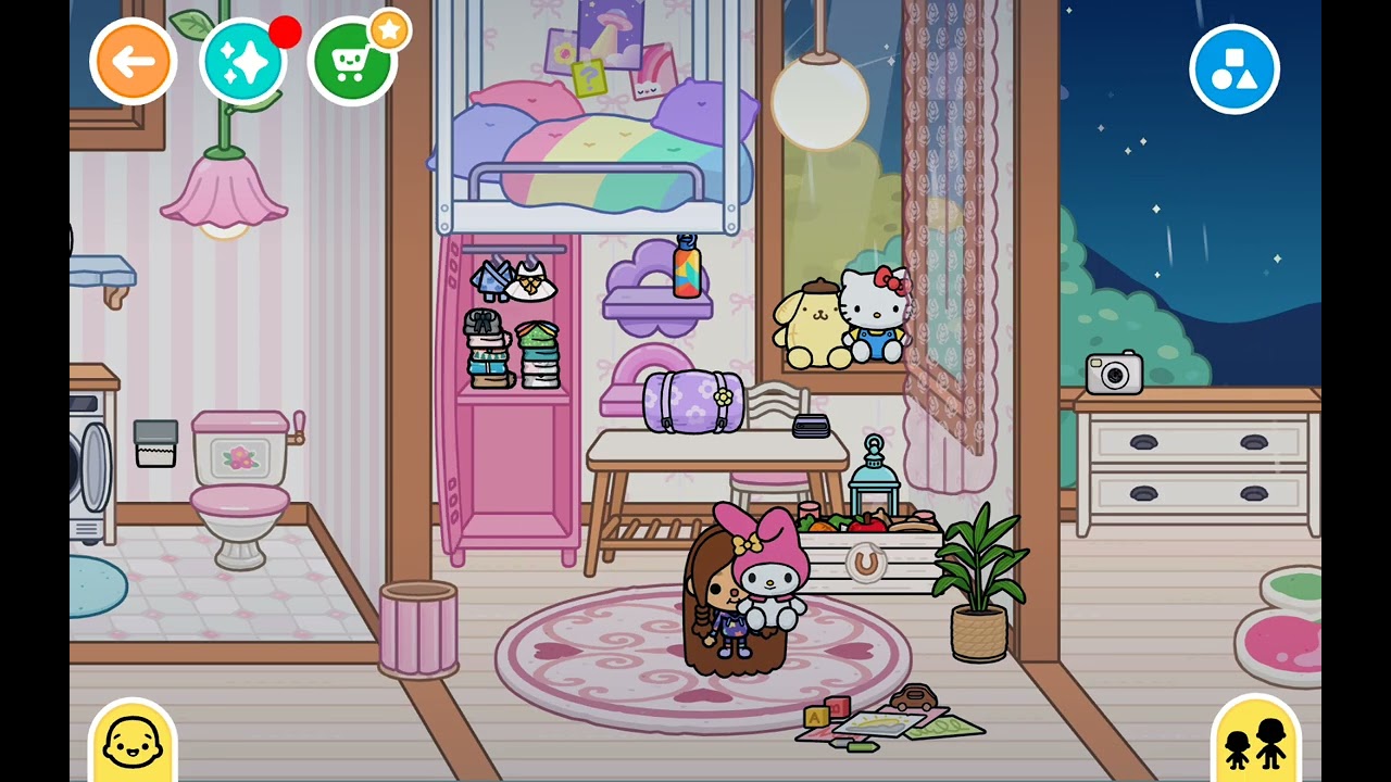 Toca Boca Valentine's day surprising mom(February 14) part 1