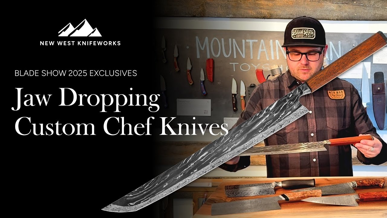 Blade Show 2025: Custom Chef Knife Haul | New West KnifeWorks