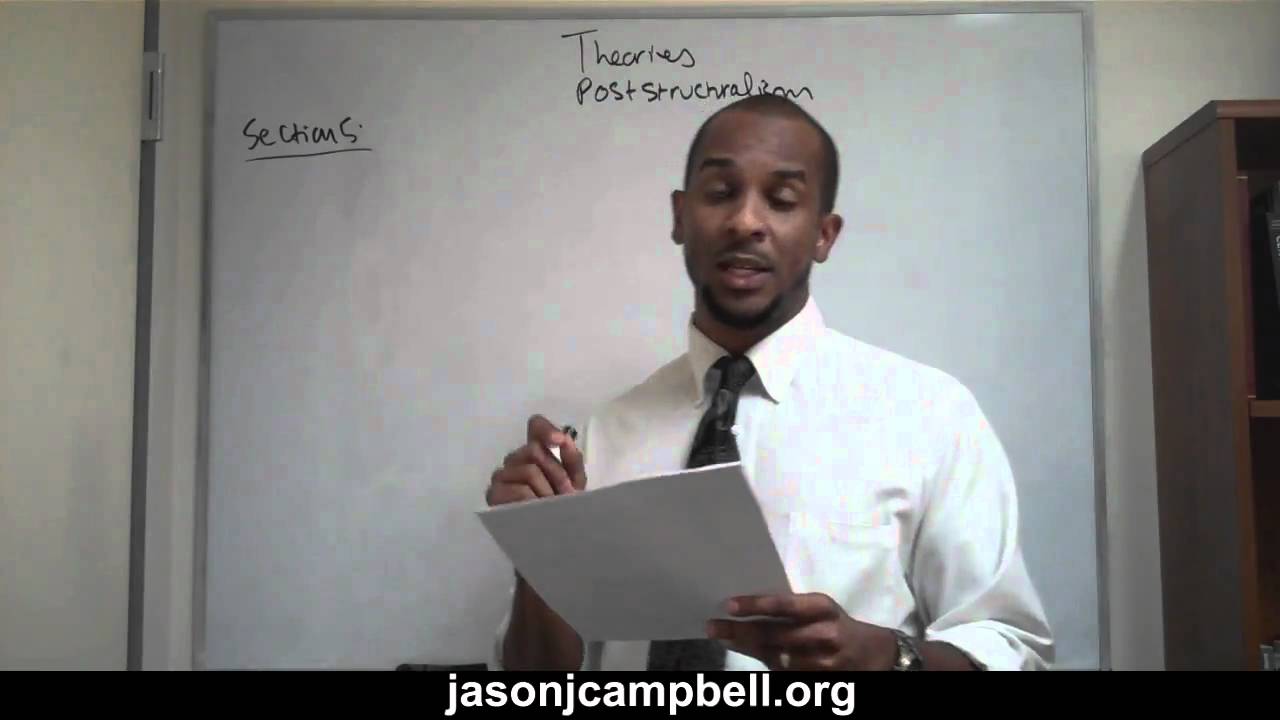 39. Theories Lecture: Post Structuralism Explained