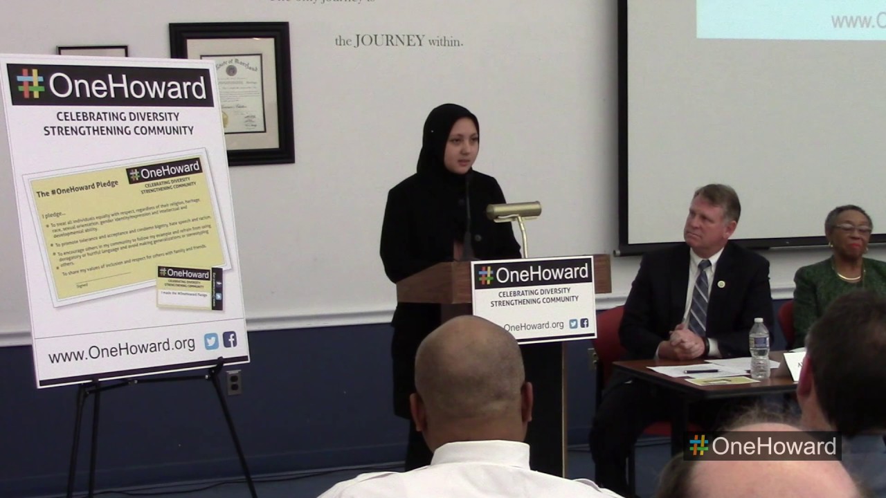 Maryam Elhabashy Speaks at First #OneHoward Community Conversation
