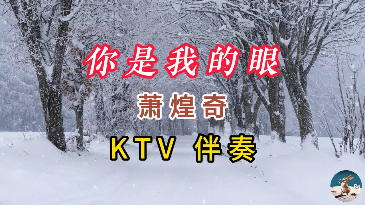 你是我的眼 - 萧煌奇 (伴奏)