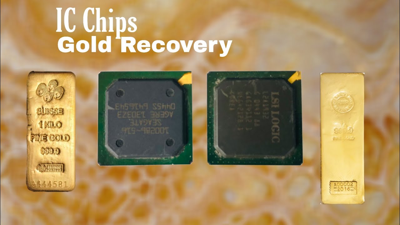 How to Recover Gold From IC Chips | Get Gold From IC Chips