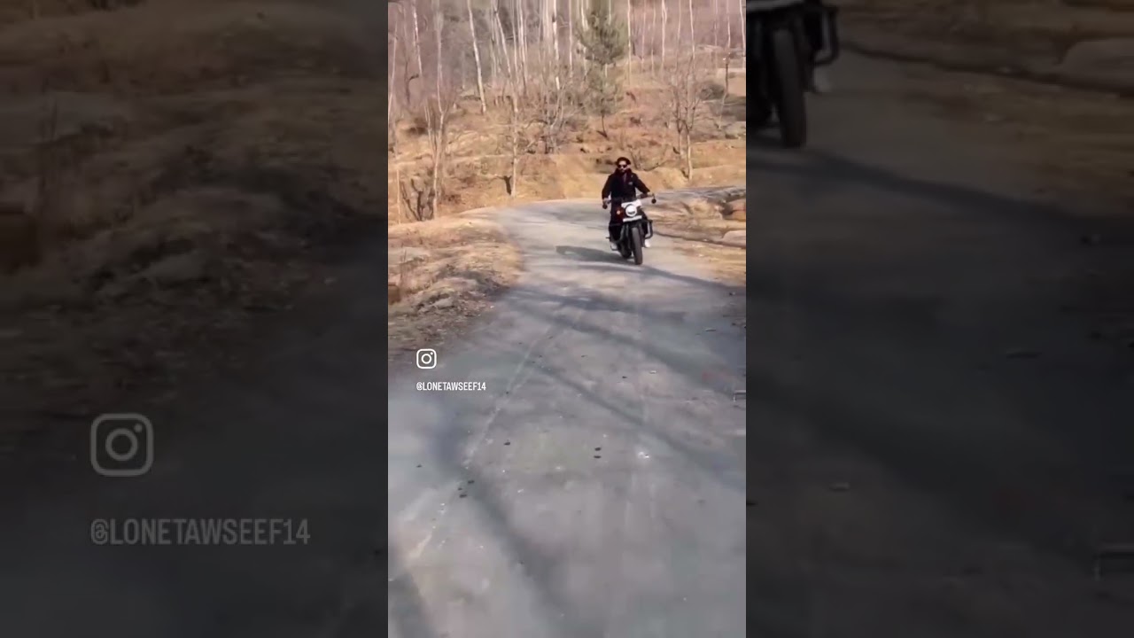 Ride slow ,feel more……..speed Nahi vibe matter karta ha