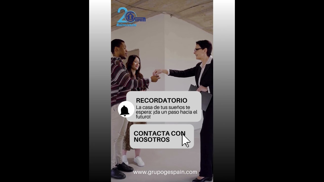Compre su vivienda con Gespain Actividades Inmobiliarias.