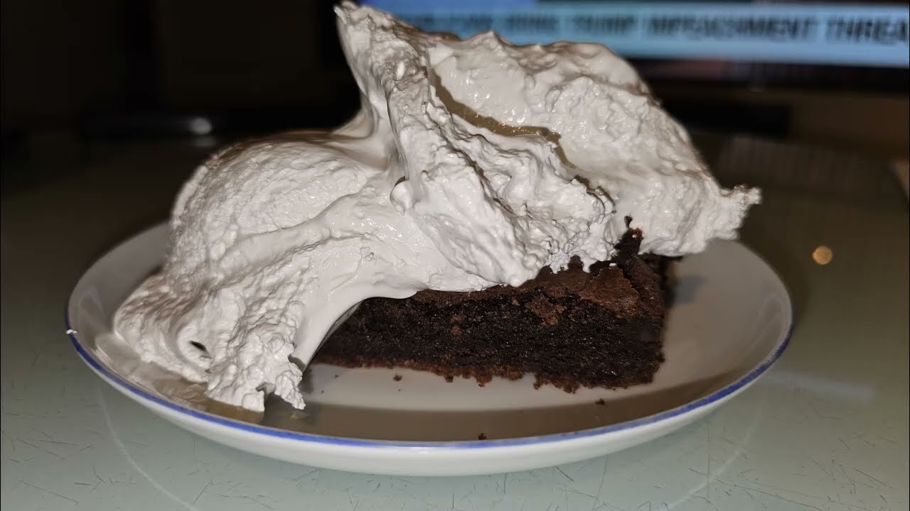 Save Money by Baking at Home | Brownies with Italian Meringue