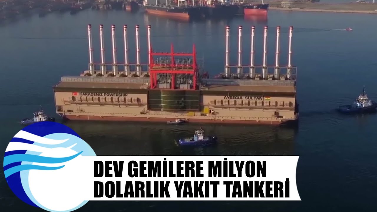 Dev gemilere milyon dolarlık yakıt tankeri