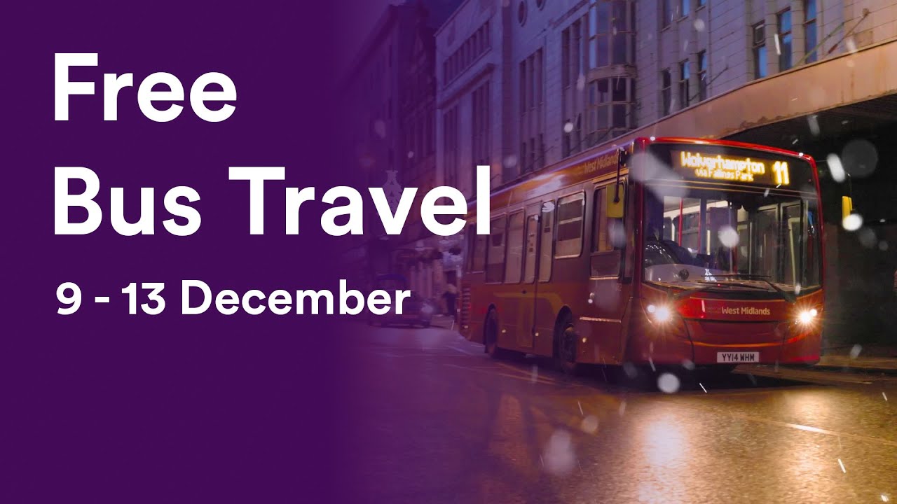 Free Bus Travel After 7pm | 9 - 13 December 2024