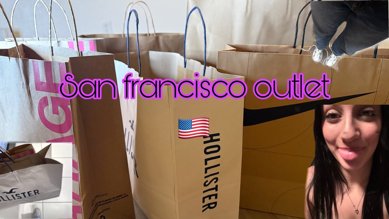 Amerika Günlüğüm 🇺🇸 | San Francisco’da Outlet + Downtown 