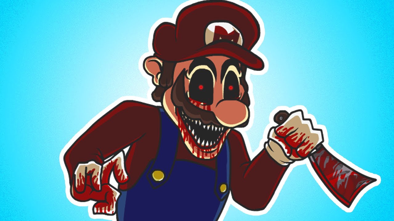 If I feel uncomfortable, the video ends - Friday Night Funkin Mario Madness