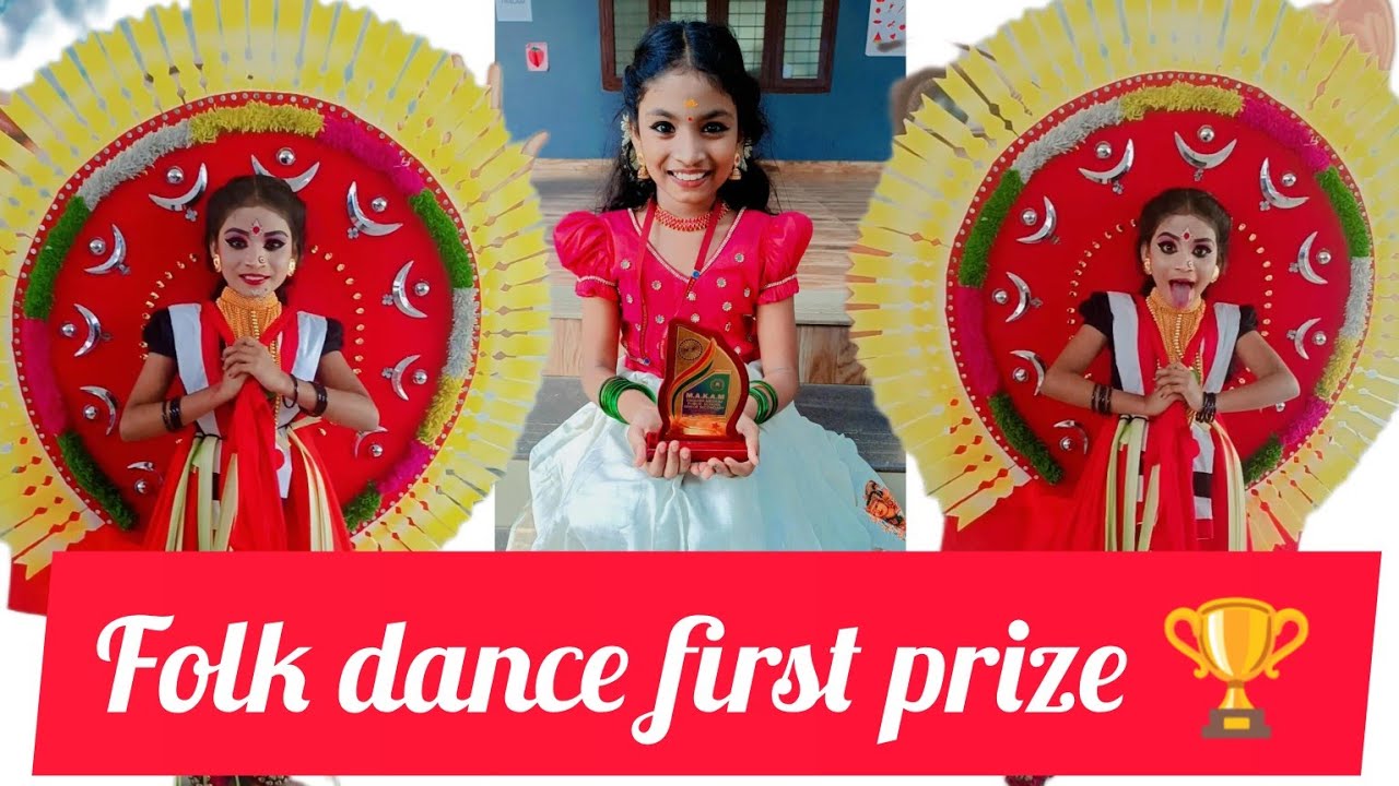 Folk dance first prize 🏆/marutha theyyam #maruthatheyyam#folkdance