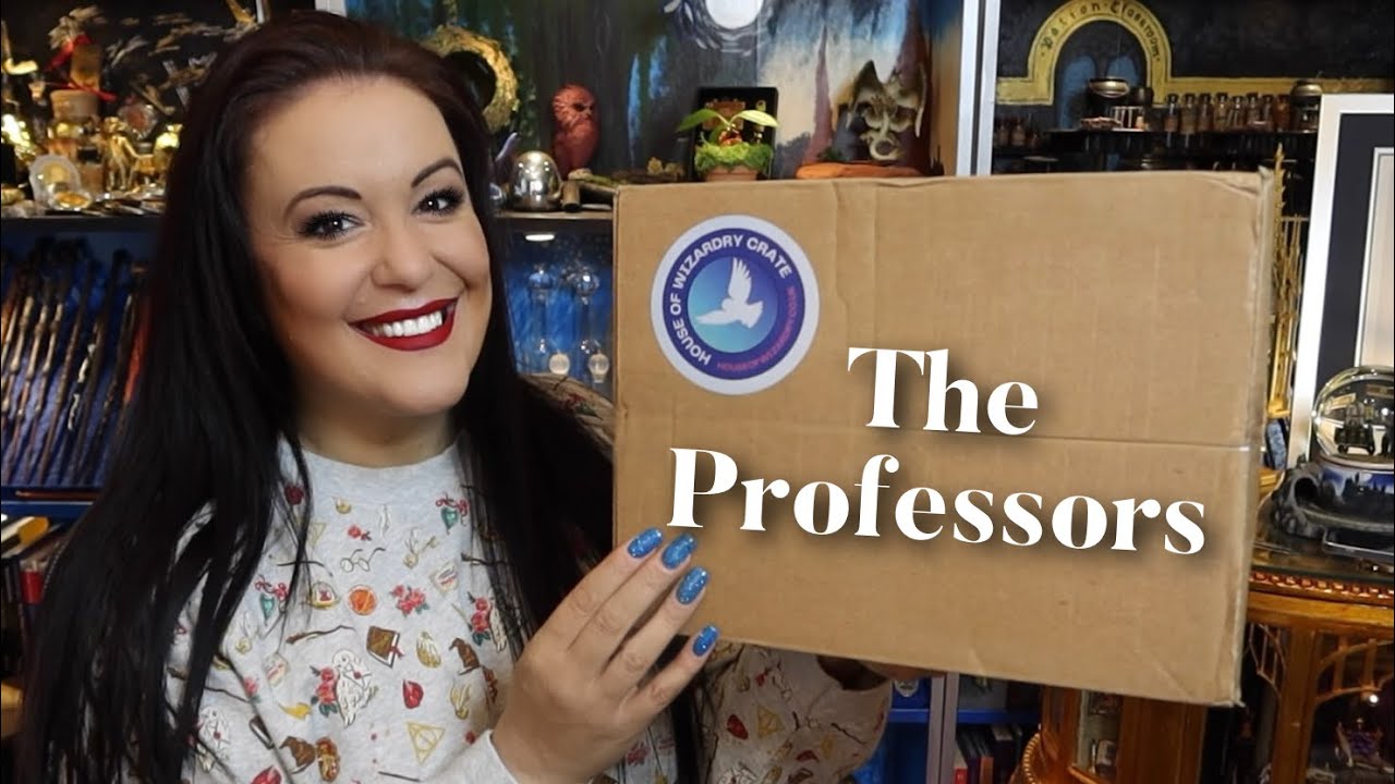 🎓 FIRST LOOK - THE PROFESSORS HOUSE OF WIZARDRY CRATE HARRY POTTER BOX UNBOXING